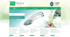 Desktop Screenshot of neomedica-ns.co.rs